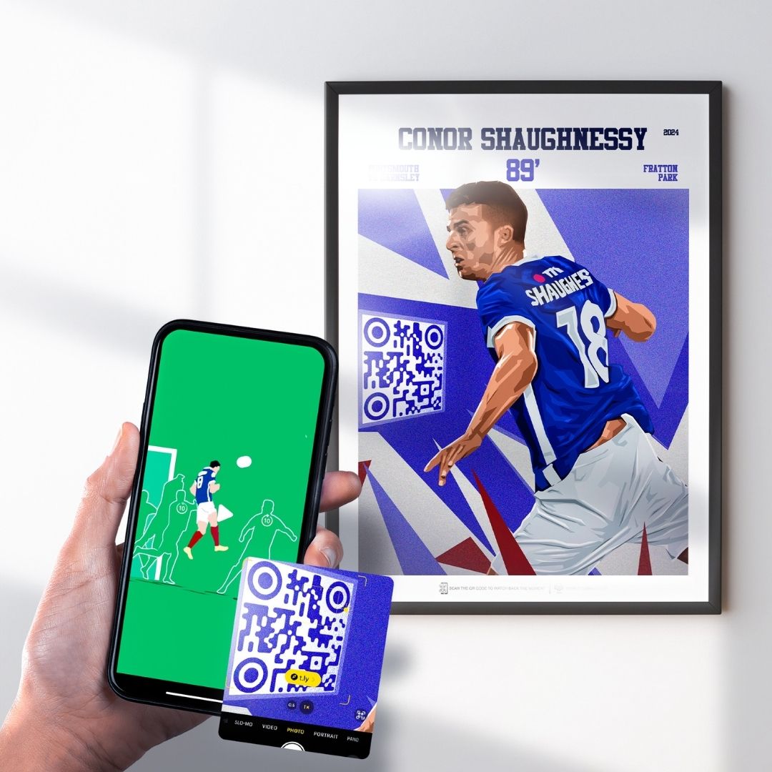 Conor Shaughnessy Print - with goal animation, 2024