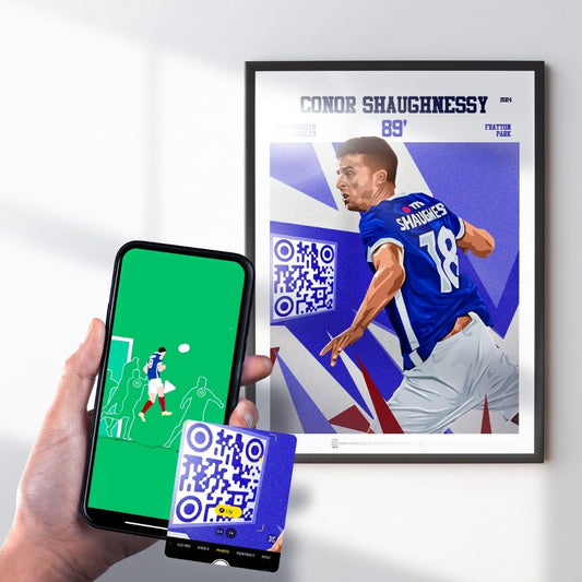 Conor Shaughnessy Print - with goal animation, 2024