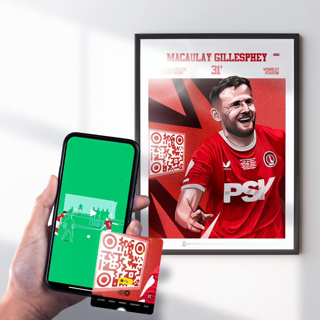 Macaulay Gillesphey Print - with goal animation, 2025