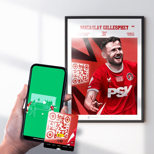 Macaulay Gillesphey Print - with goal animation, 2025
