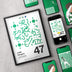 Celtic Poster Kyogo v Rangers Interactive Replay (47')