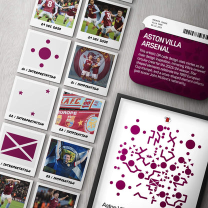 Aston Villa Poster John McGinn v Arsenal Interactive Replay (7')