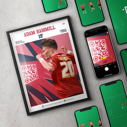 Barnsley Poster Adam Hammill v Millwall Goal Replay (19')
