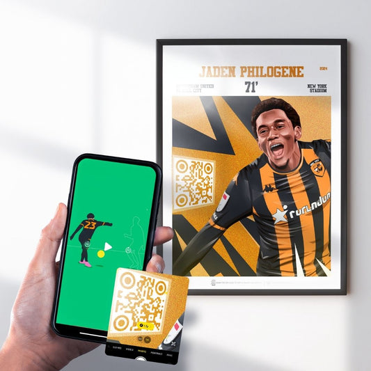 Hull City Poster Jaden Philogene v Rotherham Goal Replay (71')