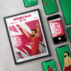 Liverpool Poster Mohamed Salah v Manchester United Interactive Replay (66' + 83’)