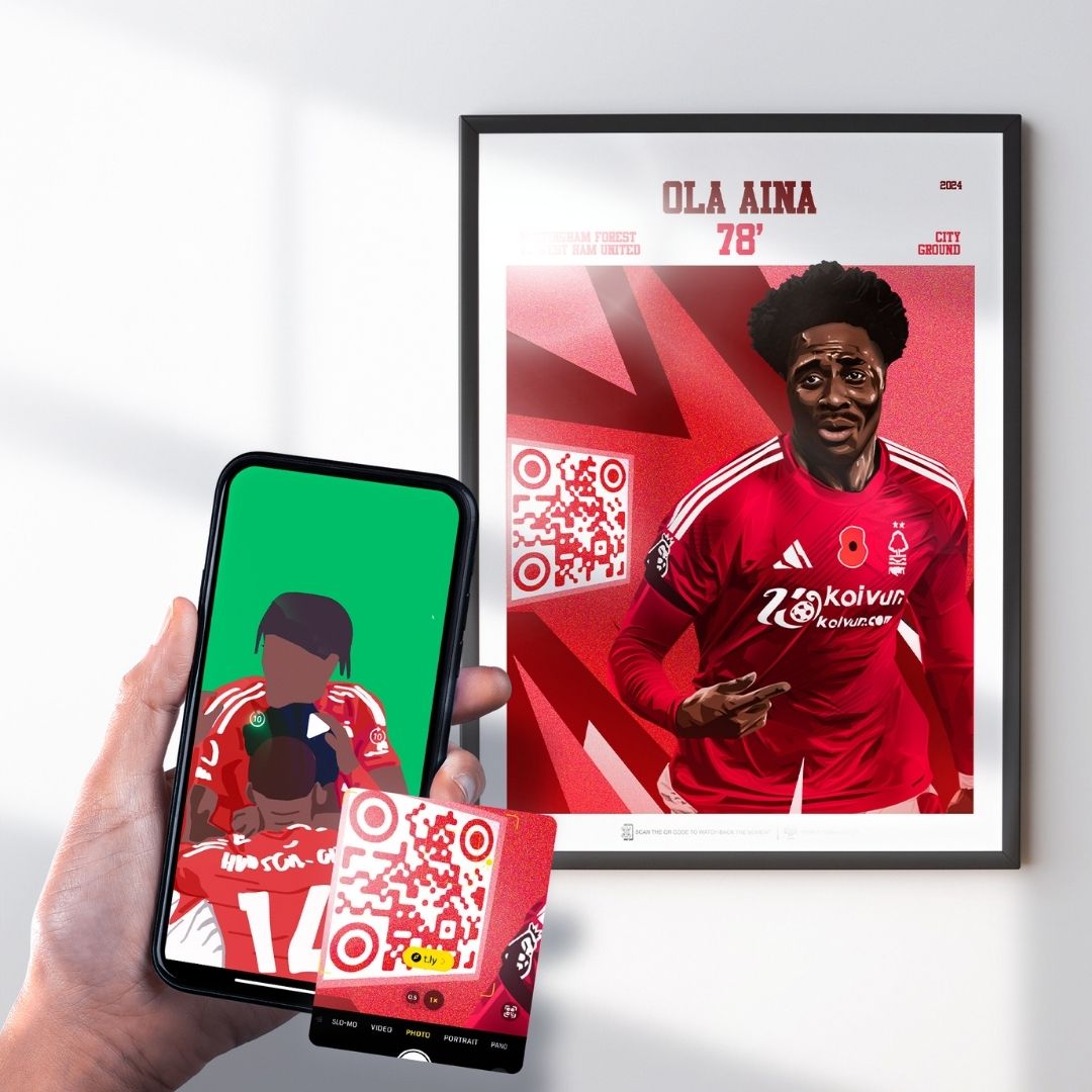 Nottingham Forest Poster Ola Aina v West Ham Goal Replay (78')
